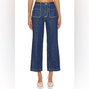 AG Adriano Goldschmied Kassie
HIGH-RISE WIDE LEG CROP
